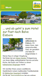 Mobile Screenshot of hotel-eisborn.de